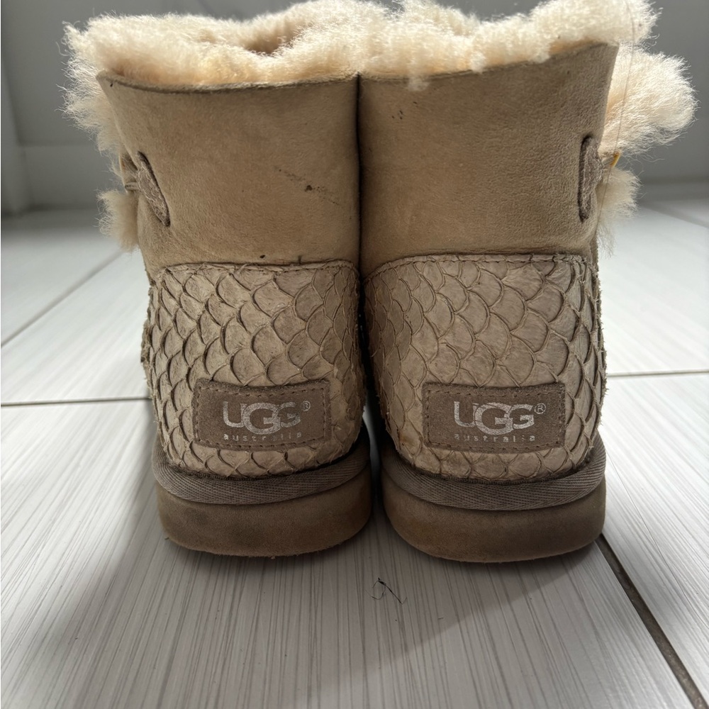 UGG Tan Mini Boots